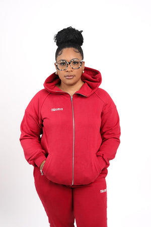 Everyday Inclusive Lifestyle Tracksuit/Cherry Wine