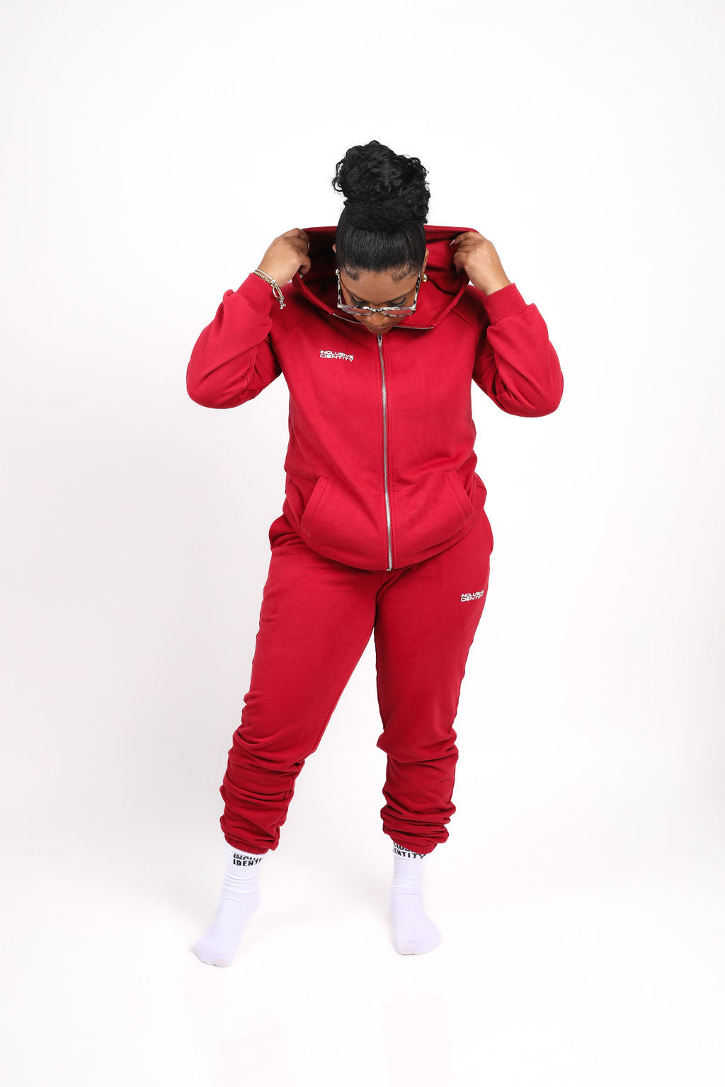 Everyday Inclusive Lifestyle Tracksuit/Cherry Wine